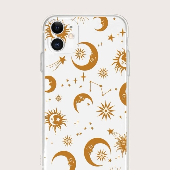 Moon and Stars Phone Case. - Picture 1 of 3